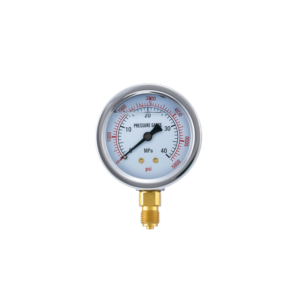 Shakeproof Industrial Pressure Gauge with Stain...