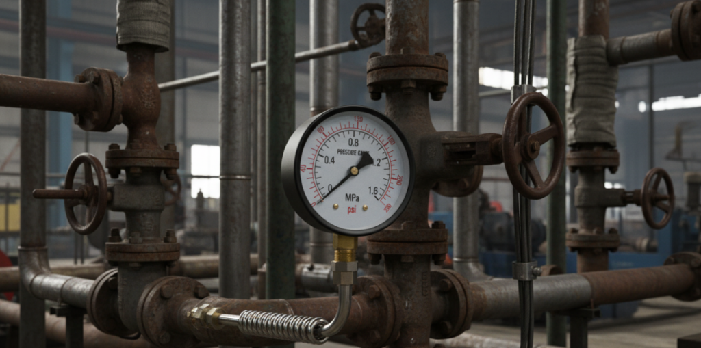 Industrial field pressure gauges