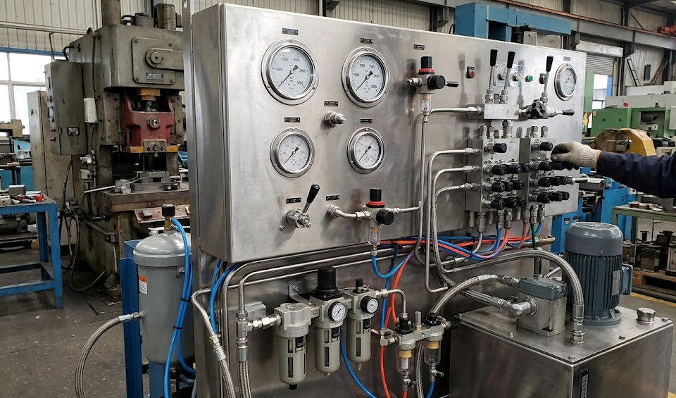 Panel mount pressure gauges for people