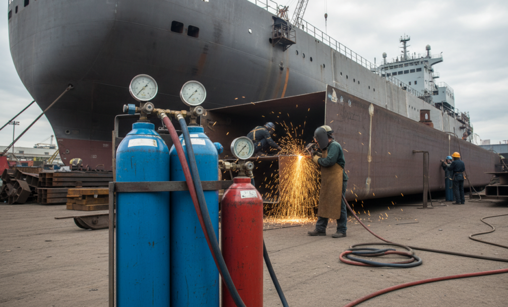 Oxygen cylinder pressure gauge applicable to people