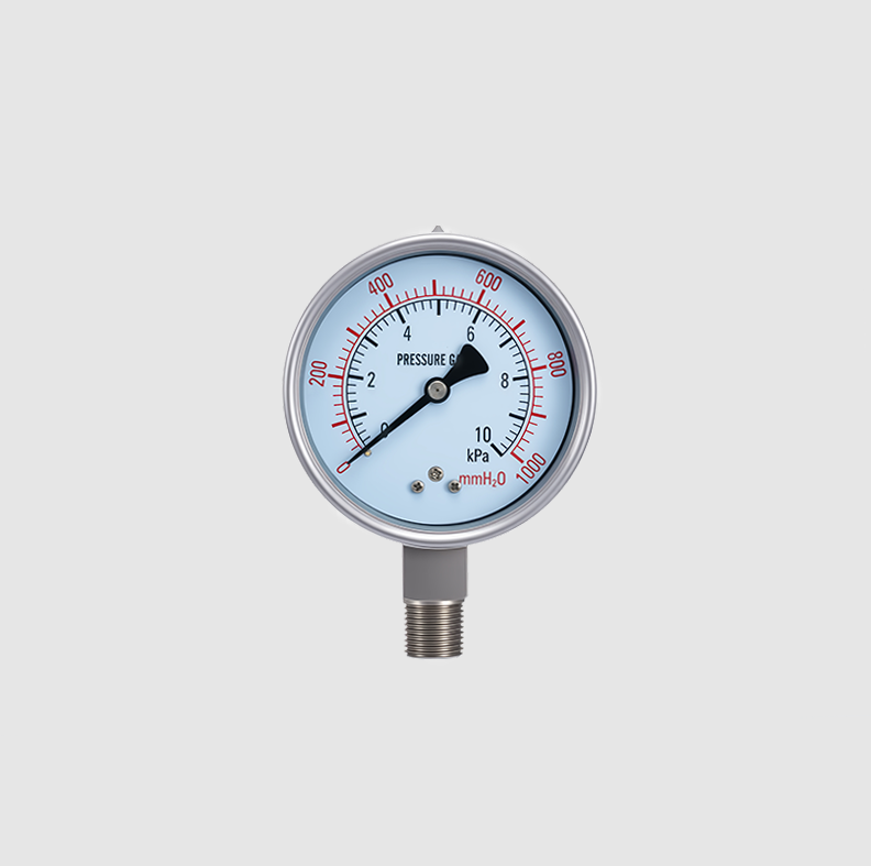 All Stainless Steel Safety Pressure Gauge