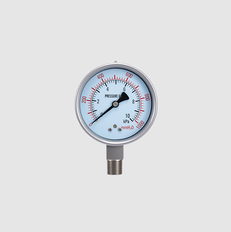All Stainless Steel Safety Pressure Gauge