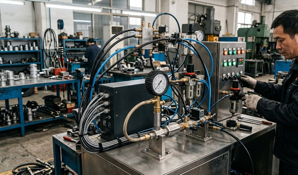 Liquid filled tire pressure gauge applicable to people