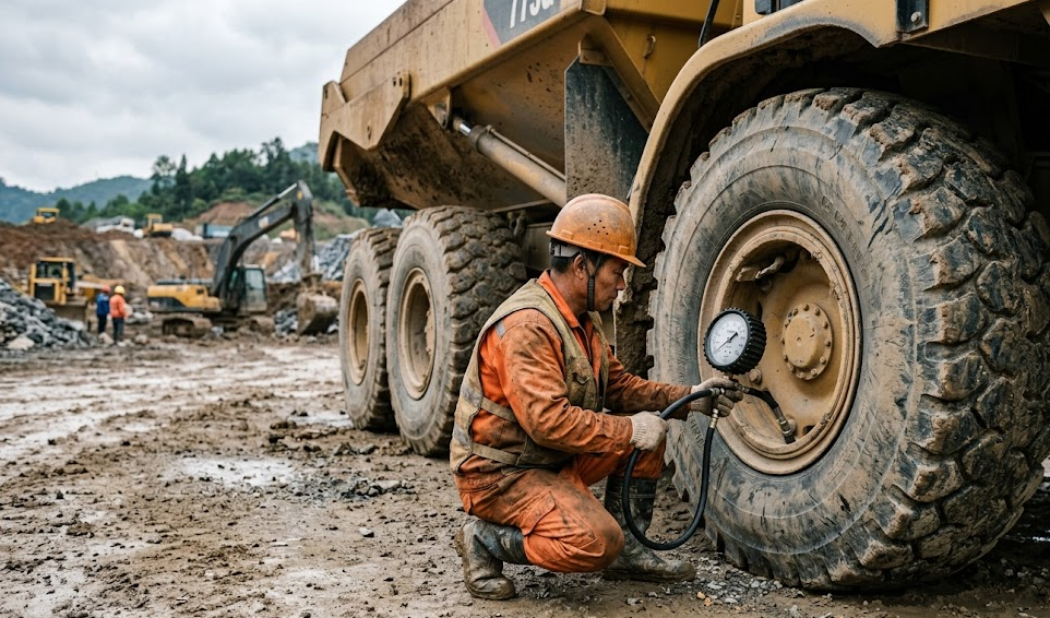 Liquid filled tire pressure gauge applicable to people