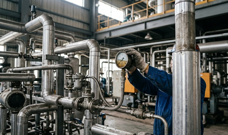 Liquid filled tire pressure gauge applicable to people