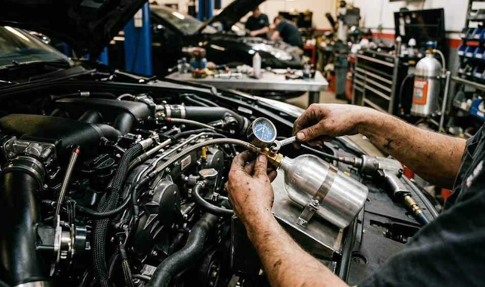 nitrous bottle pressure gauge for people