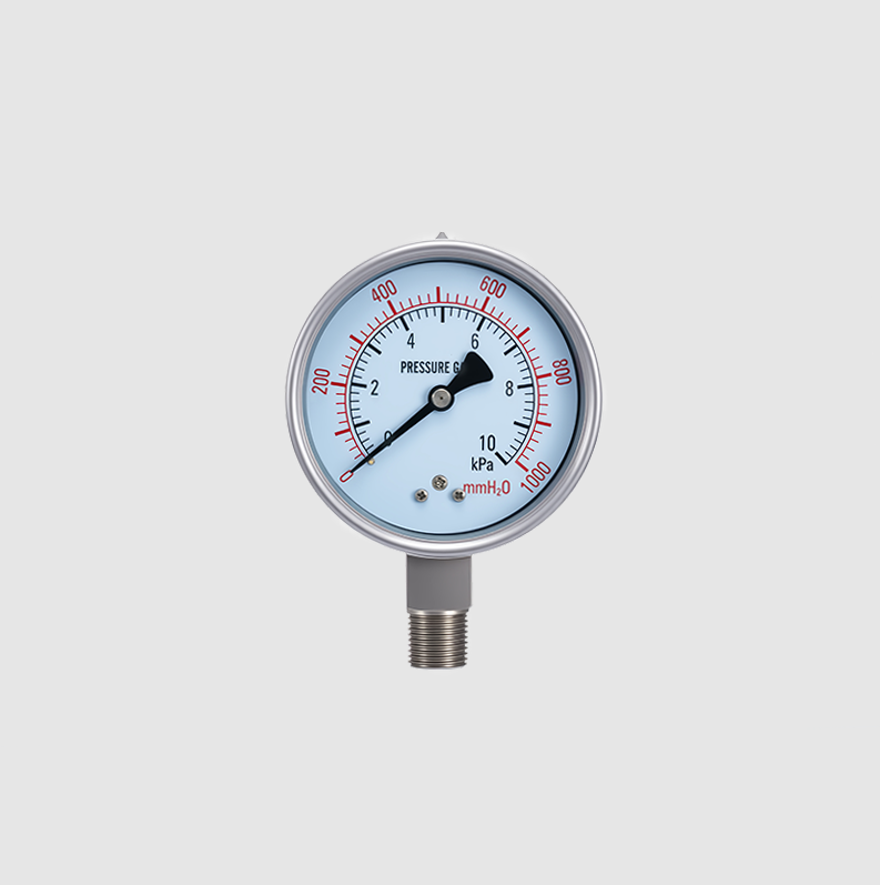All Stainless Steel Safety Pressure Gauge
