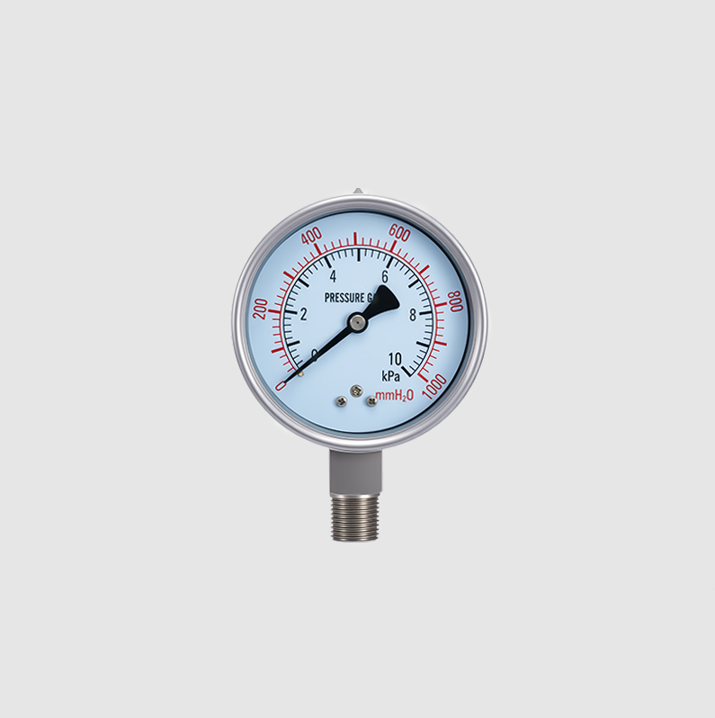 All Stainless Steel Safety Pressure Gauge