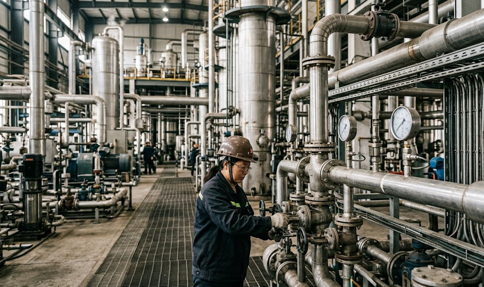 Oil filled pressure gauges for people