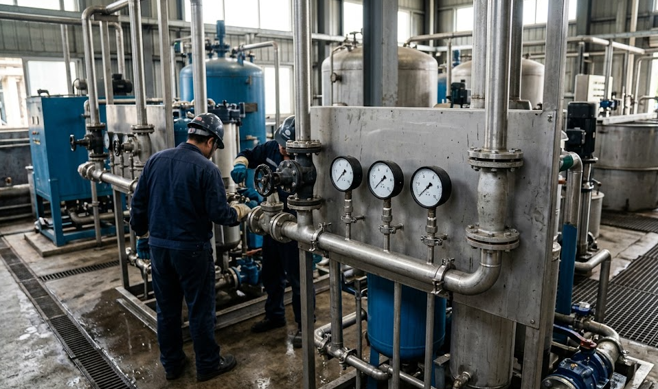 Panel mount pressure gauges for people