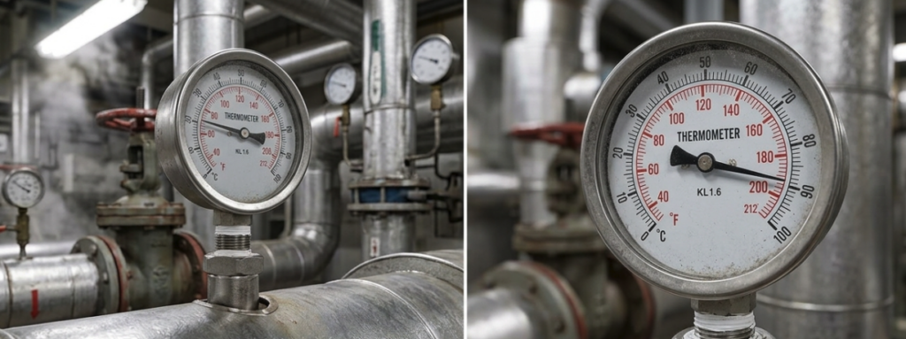 Bimetallic Thermometers in  Applications