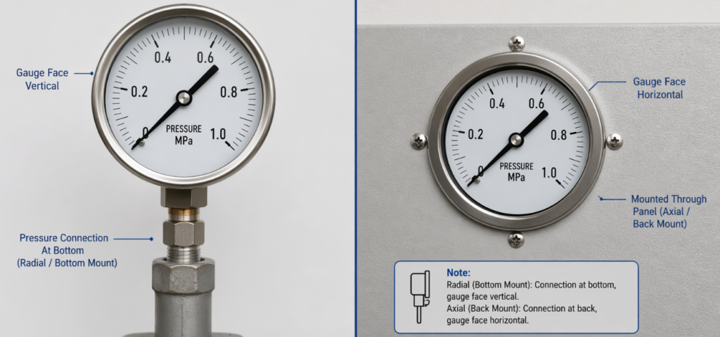 Different Installation Direction