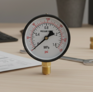 Dual Needle Air Pressure Gauge