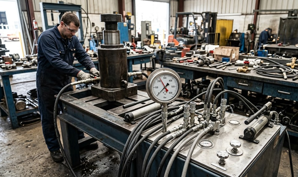 dual needle air pressure gauge for people