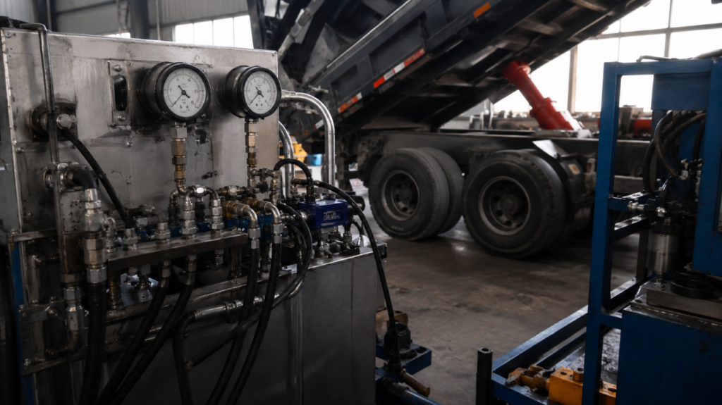 Truck air pressure gauge for people
