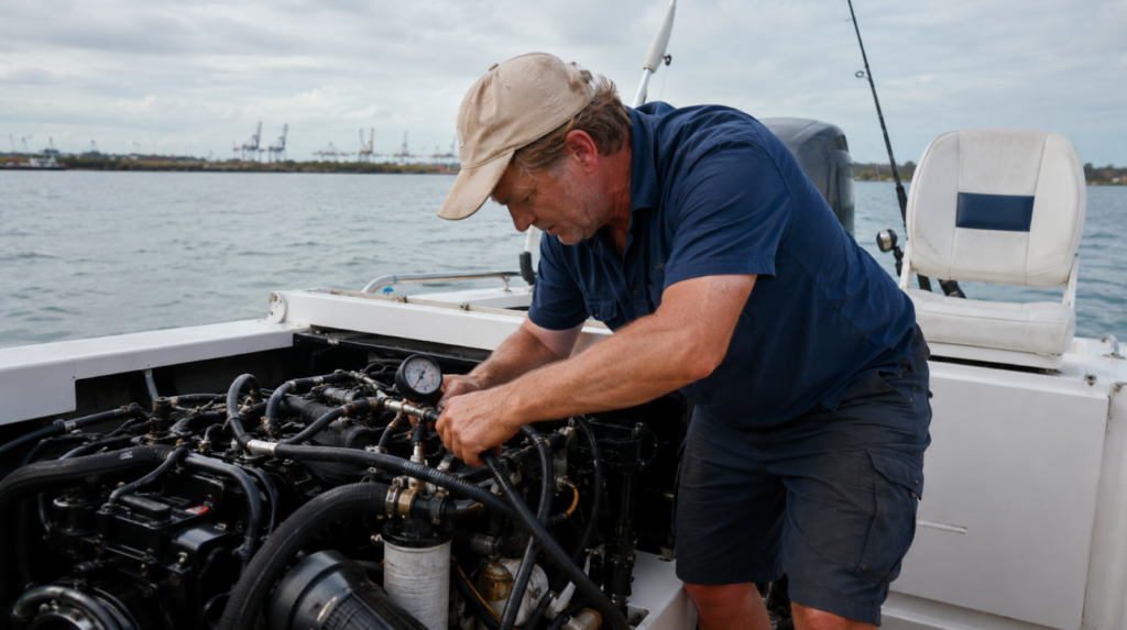 boat water pressure gauge for people
