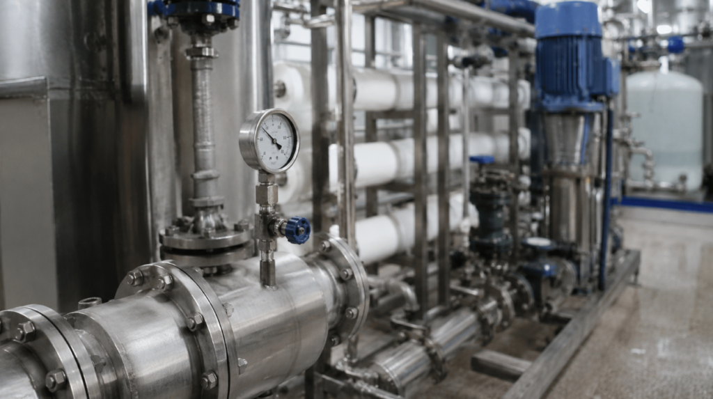 60mm industrial stainless steel pressure gauge for people
