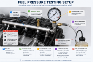 How To Use A Fuel Pressure Gauge: Step-By-Step ...