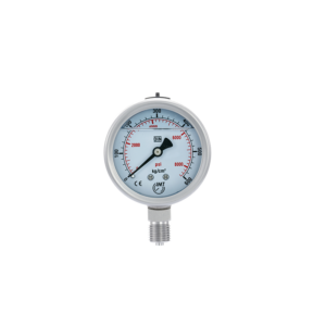 Stainless Steel Vibration-Resistant Pressure Ga...