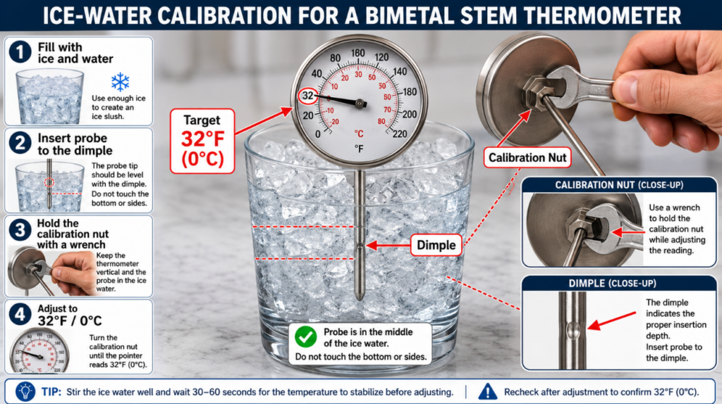Illustrated Guide to Ice-Water Calibration