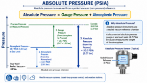 Difference Between Absolute and Gauge Pressure ...