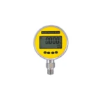 DY-600 digital pressure gauge with yellow LCD dial