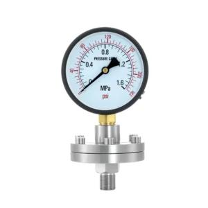 YN-100ML Threaded Diaphragm Pressure Gauge